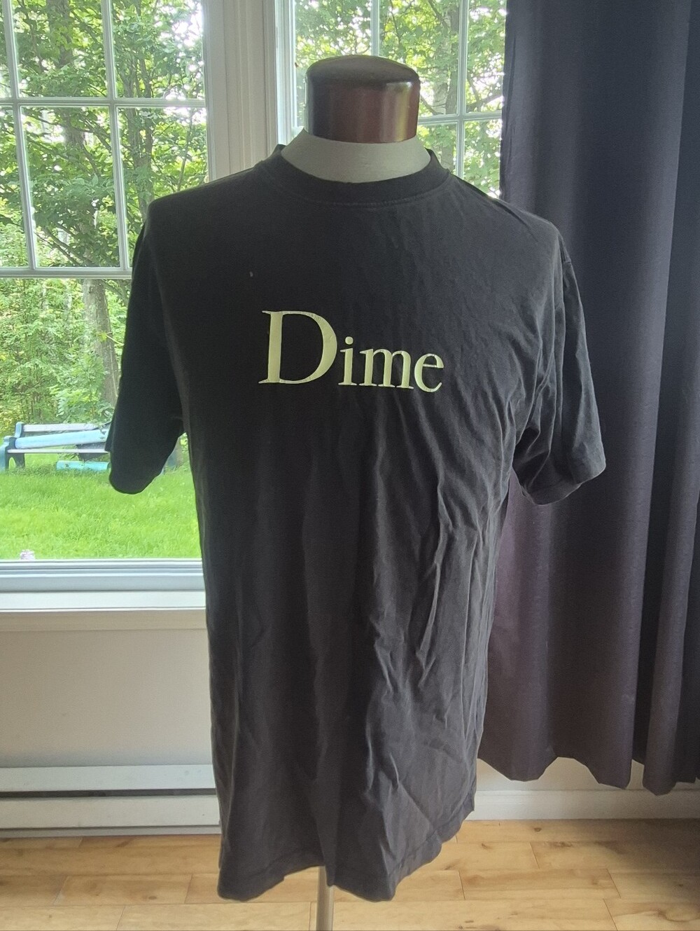 Dime Men's Black T-Shirt